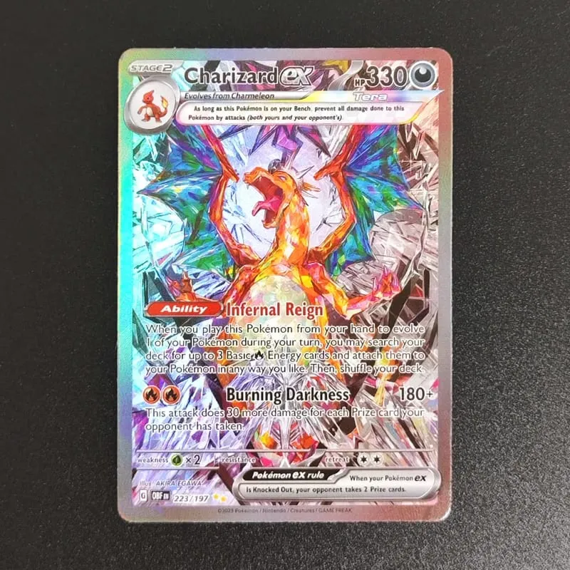 Proxy PKM Cards Mew Ex PAF 232/091 SVP 053 English TCG Collection Trading Card Game