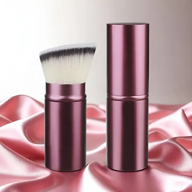Travel Portable Makeup Brush Set with Storage Bag Blush Foundation Brush Cosmetic Brushes for On-the-Go Beauty Essentials