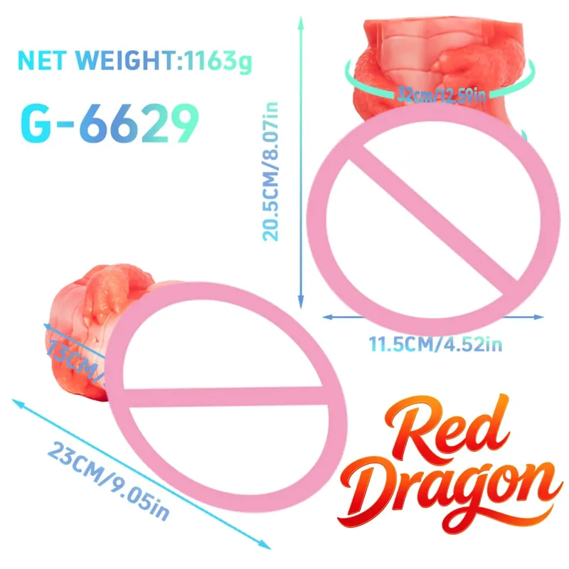 Macaron Color Pony Horse Silicone Male Masturbator 3D Realistic Vagina Two Channel Design Penis Pleasure Sex toys for Men