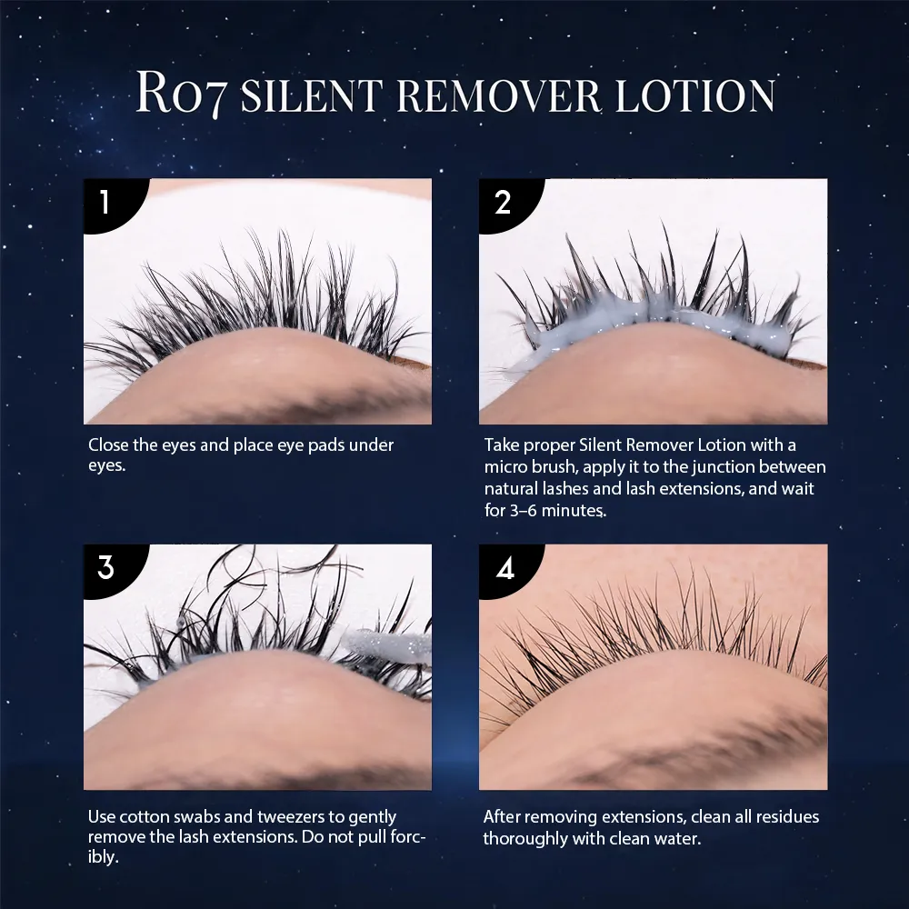 Gollee Eyelash Glue Gentle Fragrance of Flowers 3-6 Minute Unloading Adhesive Professional Remover for Lash Tools Free From GBL
