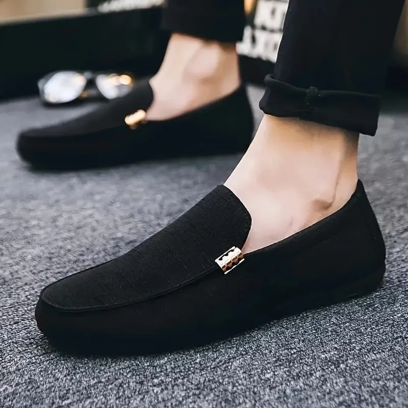 [Men's Classic Loafers] Men's Fashion Trendy Classic Versatile Loafers Suitable for Business Travel And Daily Commute Ideal As Birthday And Christmas Gifts