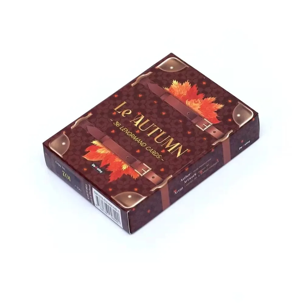 New Le Autumn Tarot 36 Lenormand Cards Deck Board Game Tarot Card Funny Delicate Party Supplies for Family Party Gift