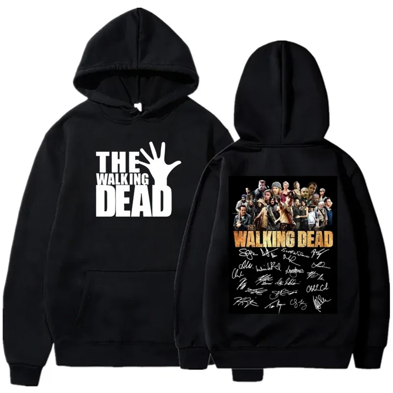 The Walking Dead Hoodies for Men Women Fashion Casual Harajuku Hoody Unisex Pullovers Hip Hop Loose Sweatshirt Men's Clothes