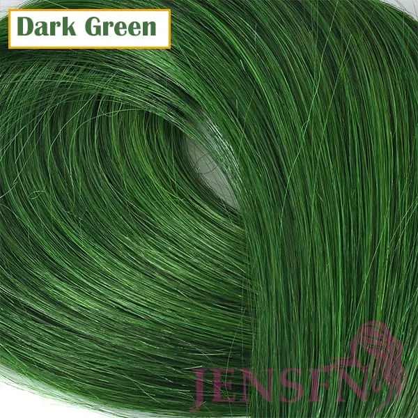 I Tip Color Hair Extensions 0.5g/Strand Remy Fusion 100% Human Hair Keratin Capsule Purple Blue Pink For Women