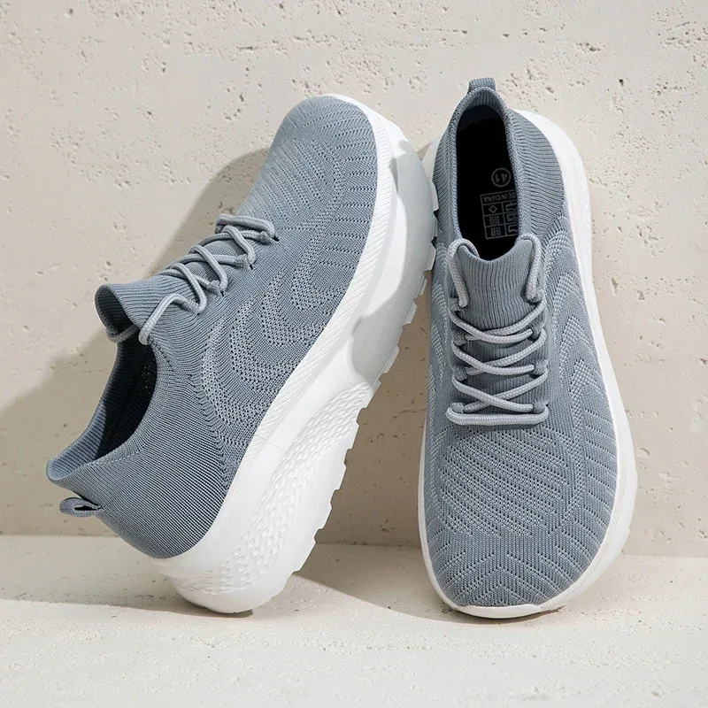 Unisex Men Sneakers Barefoot Casual Wide Last Fashionable Canvas Flat Board Shoe New Wide Toe Breathable Mesh Running Shoes