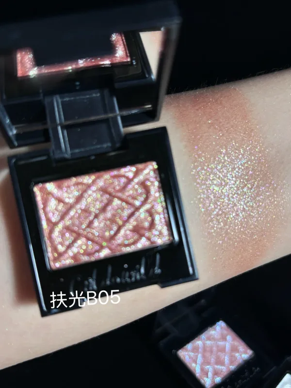 Coldnwild Monochrome Eye Shadow Glitter Fine Shimmer Purple White Blue Clear Sheer Satin Finish Eye Makeup