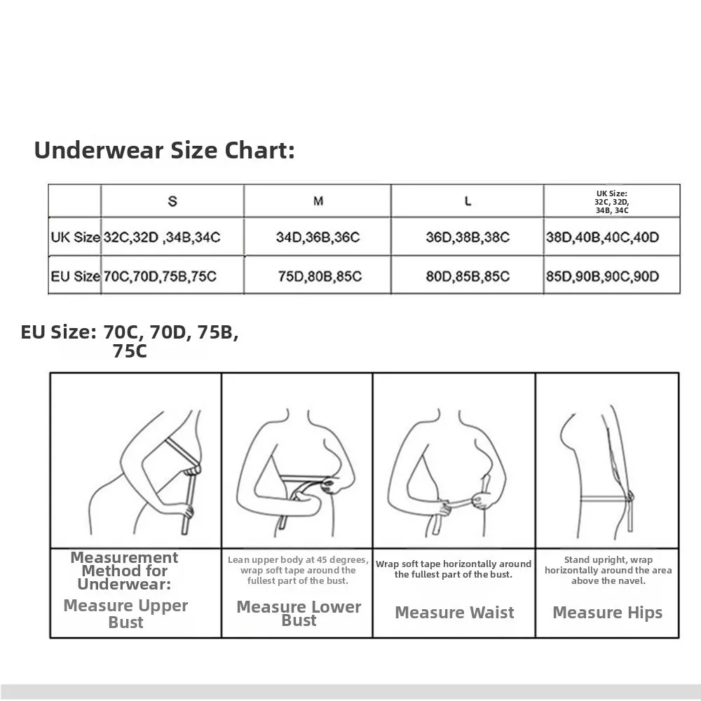 Sexy Women's Bra Set Breathable Comfortable Lace Mesh Lingerie Set Ultra Thin Lightweight Scallop Transparent Lingerie Set
