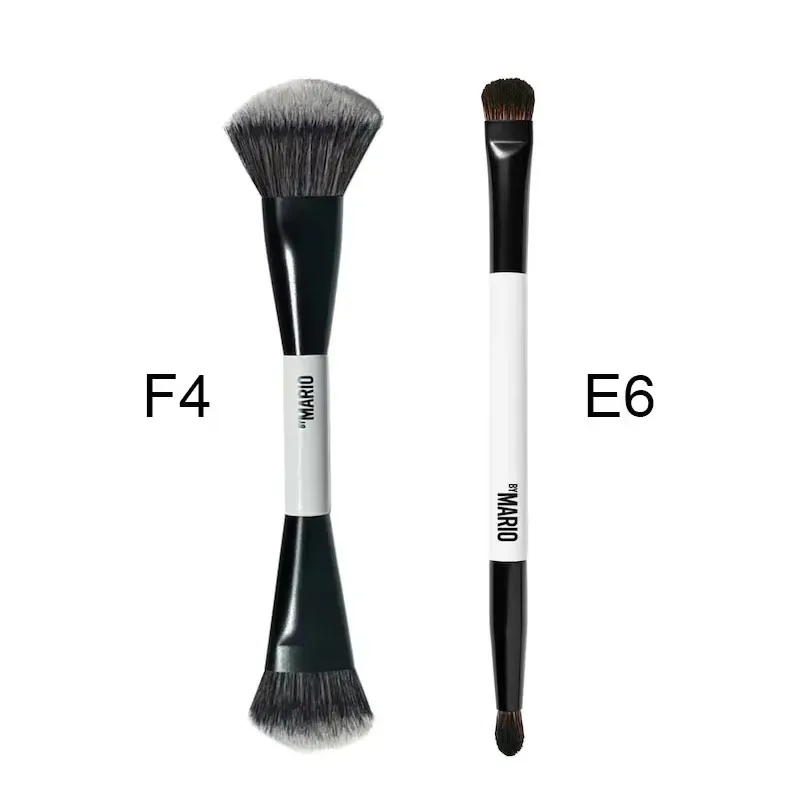 Soft Fiber Hair Cosmetic Brush Set - F1-F4 E1-E6 Series Makeup Brushes for Highlight Blush Ambient Glow - Premium Quality