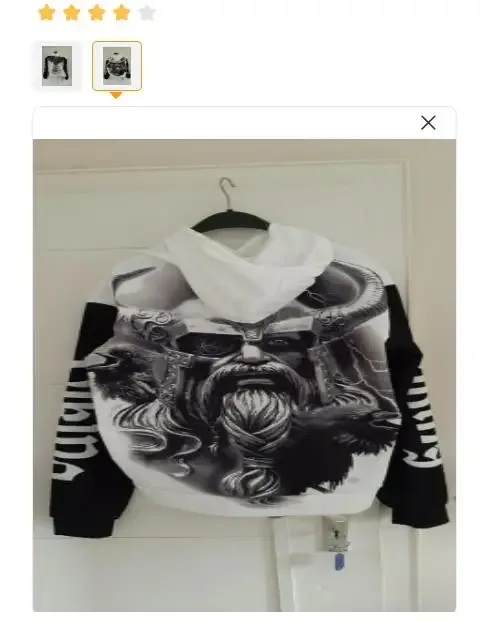 2024 homens hoodies águia tatuagem padrão vikings 3d impresso moda casual harajuku hip hop outono e inverno sudaderas de grandes dimensões