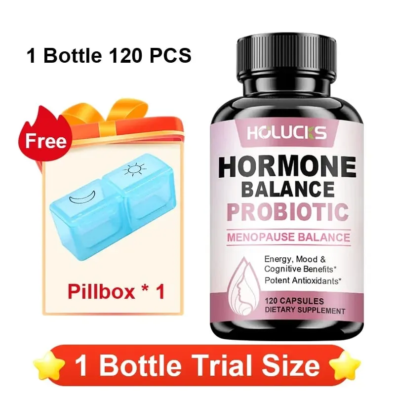 Advanced Menopause Balance Capsules Support Hot Flash Relief Mood Stabilization & Digestive Health Daily Vitality for Women