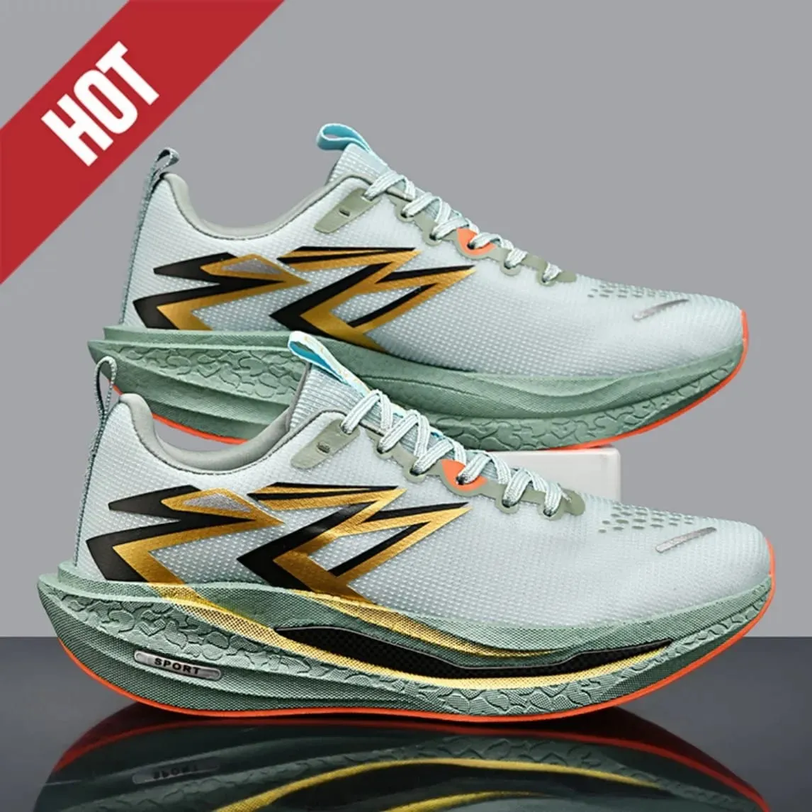 2026 Men Women Marathon Running Shoes Air Cushion Breathable Lightweight Jogging Racing Sports Sneakers Tennis Gym Outdoor — image 3