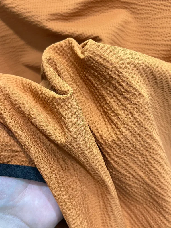 Lightweight seersucker texture outdoor thin quick-drying fabric couple loose sports hooded sweater