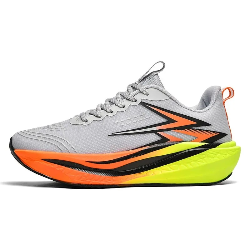 Men Running Shoes Comfortable Sports Shoes Marathon Carbon Plate Lightweight Athletic Training Sneakers Women Travel Casual Shoe