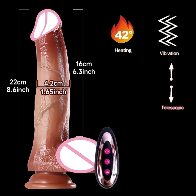 Realistisk Dildoer Vibration For Kvinder Onani Anal Plug Penetration Anal Thrusting Penis Dildo Vibrator Sexet Voksen Sexlegetøj