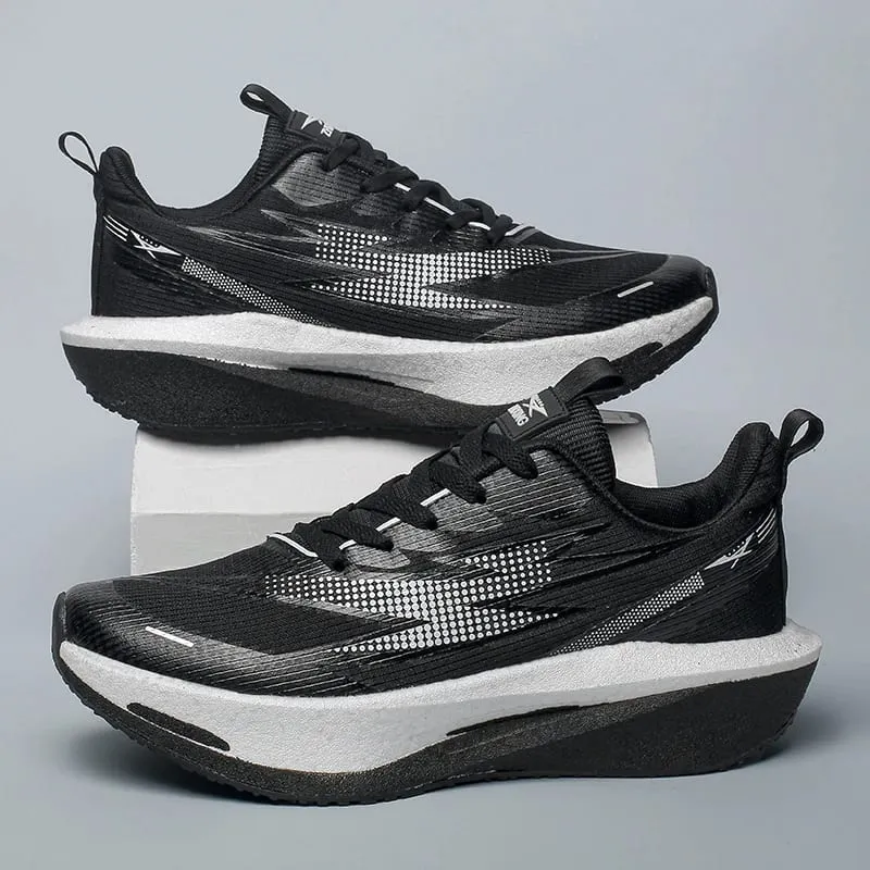 Men Running Shoes Carbon Board Speciality Marathon Sports Breathable Lightweight Women's Comfortable Athletic Leisure Sneakers