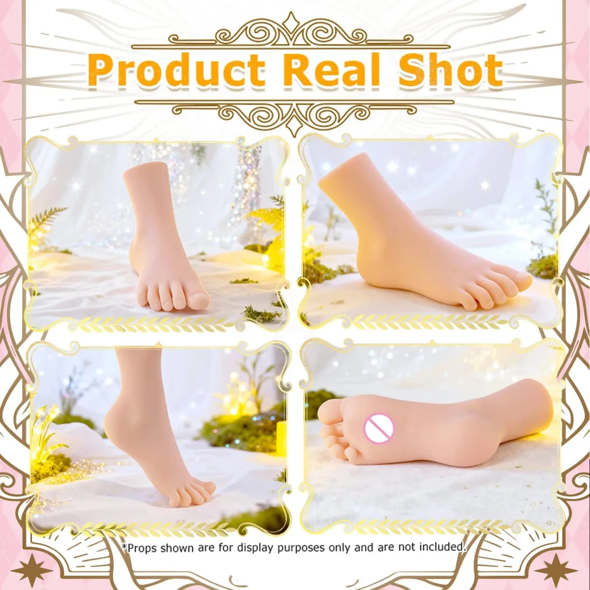 Lifelike Footjob Male Masturbator Soft Artificial Pocket Pussy Anime Onahole Adult Sex Toys for Men Masturbation Cup