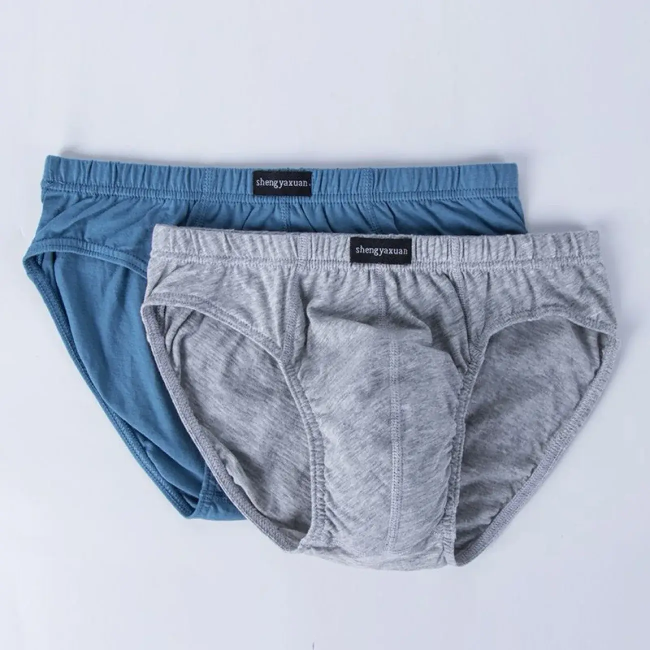 5Pcs/Lot Cotton Underpants for Men Briefs Male Underwear Knickers Panties Pant Shorts Sexy Undies in Sizes XL to 6XL