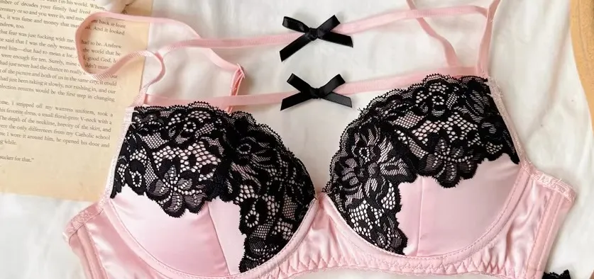 Women Lace Bra Set Sexy Ultra Thin Push Up Small Bust Shaping Anti-Sagging Comfort Lingerie Party Underwear Nightwear Hot Sale