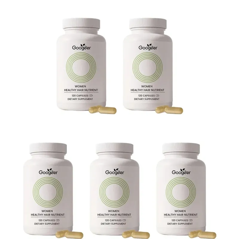 Women Hair Growth Support Capsules with Biotin Zinc Selenium Vitamins A C D3 E for Stronger Healthy Looking Hair 120 Capsules