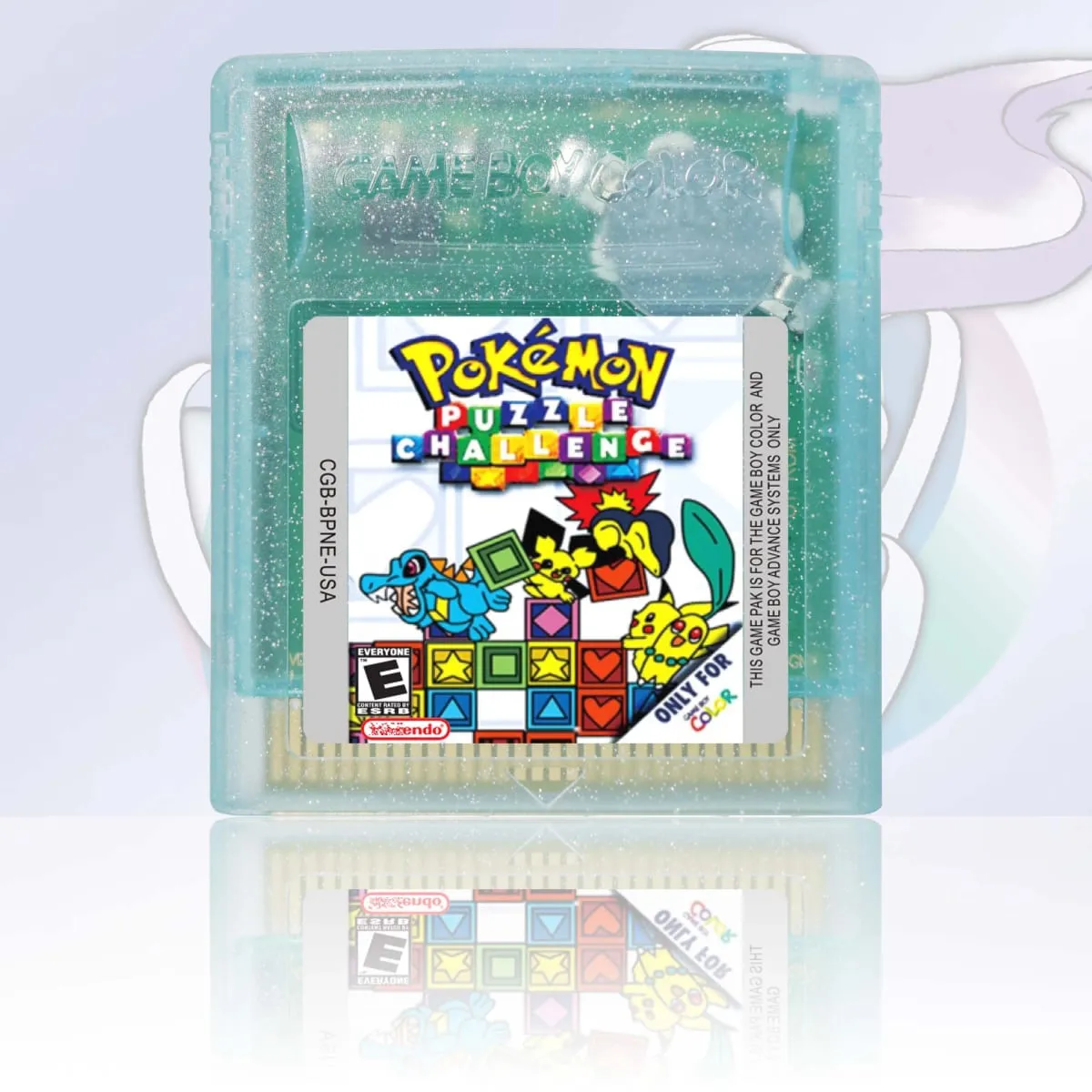 Pokemon Crystal Clear/Orange/Prism/Polished Series GBC Game Cartridge 16 Bit Video Game Console Card High Quality GBC Video Game