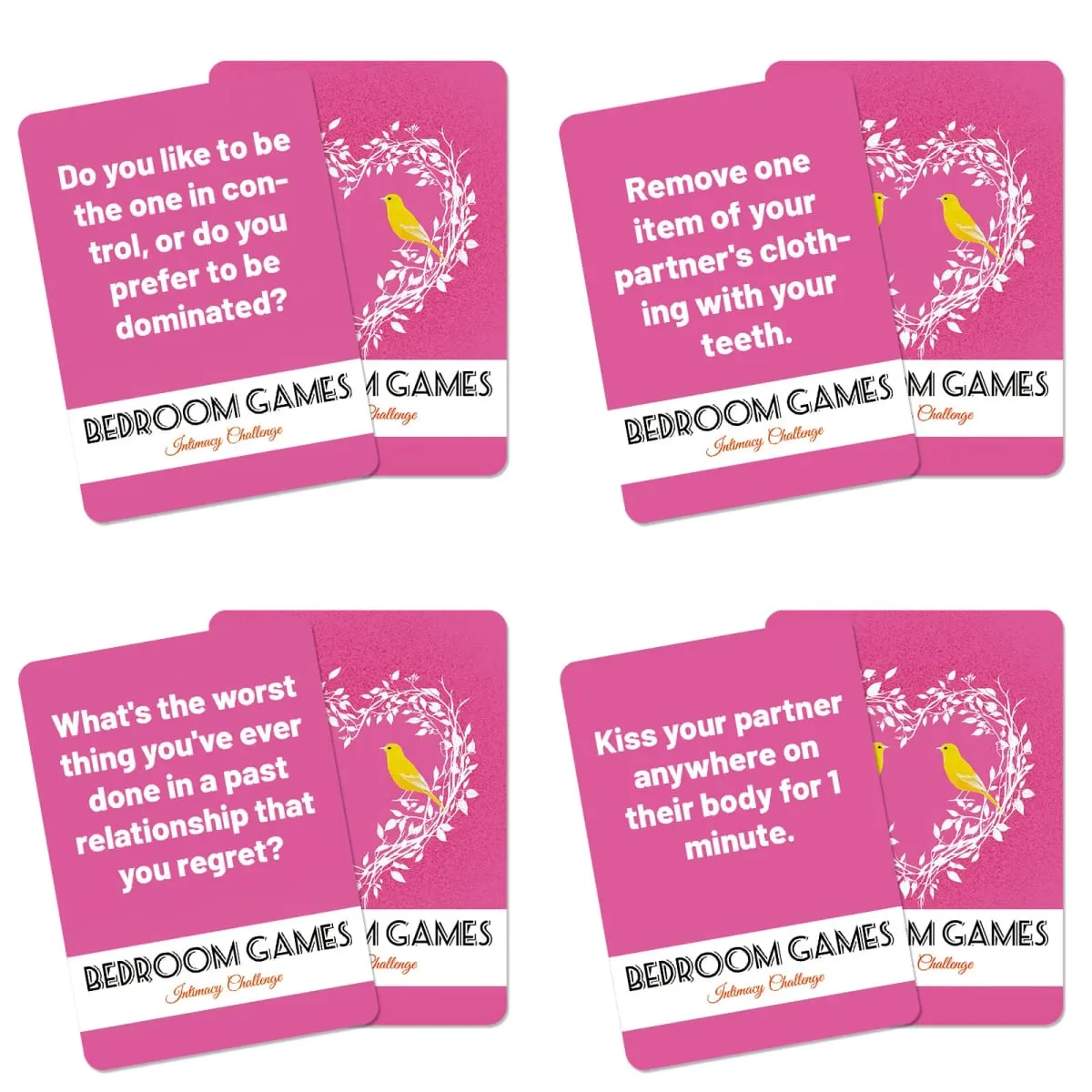 Tarjetas de juego interactivas para parejas, juegos de citas nocturnas para parejas, tarjetas coquetas de verdad o desafío para adultos, diversión para fiesta de marido y mujer, 50 Uds.
