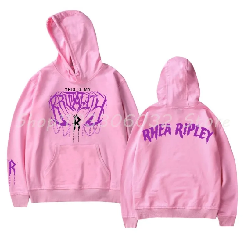 Rhea Ripley Merch Hoodies Women Men Casual Long Sleeve Sweatshirt Clothes