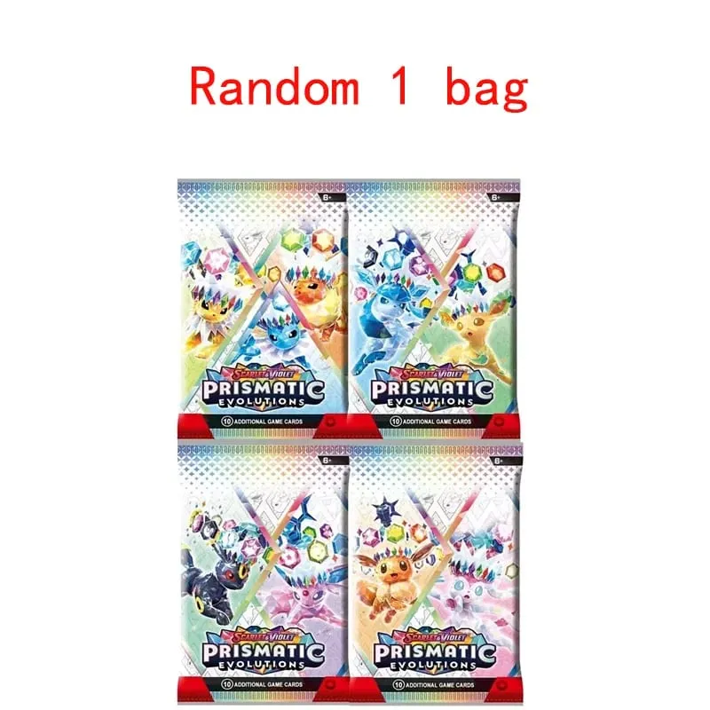 Newest 10/50 Pcs Pokemon Card Prismatic 151 Evolutions English Booster Battle Pokemon Card Game Carte Trading Collection Cards