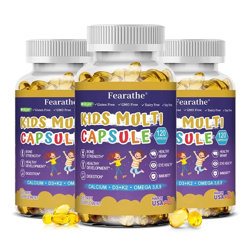 Kids Complete Nutrition Gummies with Vitamin D3 Zinc and Iodine for Immune Support and Growth Support 60 Gummies