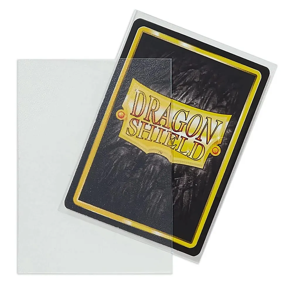 100 sztuk/pudło standardowy rozmiar Dragon Shield nowe rękawy 63x88mm przezroczyste matowe okładki na karty dla MTG/PKM karty do gry planszowej Slevee — image 6