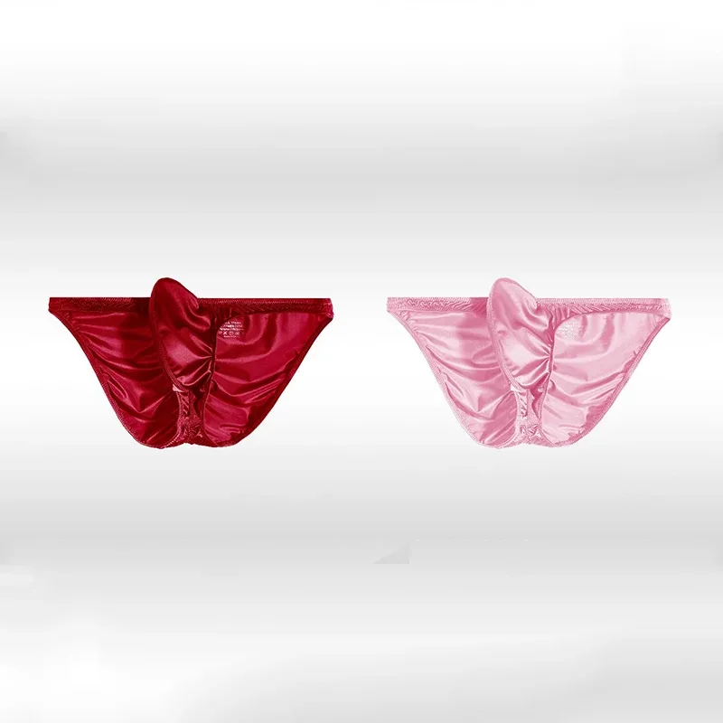 Japanese Men's Underwear Low Rise Tight-Fitting High Waisted Baggy Triangle Briefs Narrow Edges Small Triangles For Adults