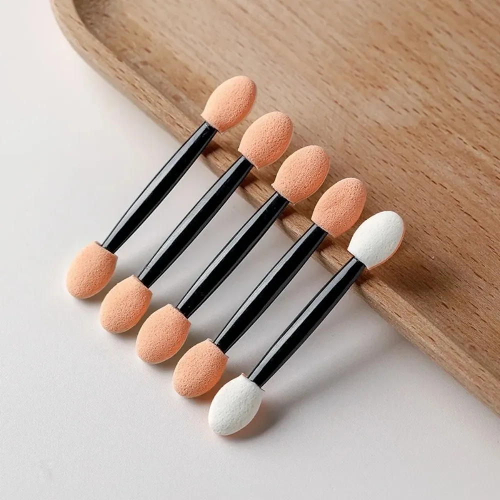 10/30/50pcs Eye Shadow Brushes Make Up Beauty Makeup Tool Reusable Dual Sided Sponge Stick Portable Applicator Accessories