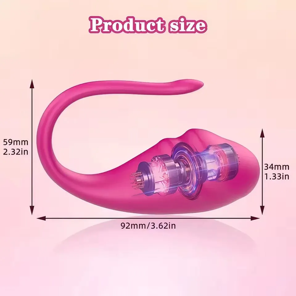 Wireless Women Vagina Panties Egg Vibrator Anal Vibrating Massager Wearable Stimulator G Spot Clit Sex Toys for Women Couples