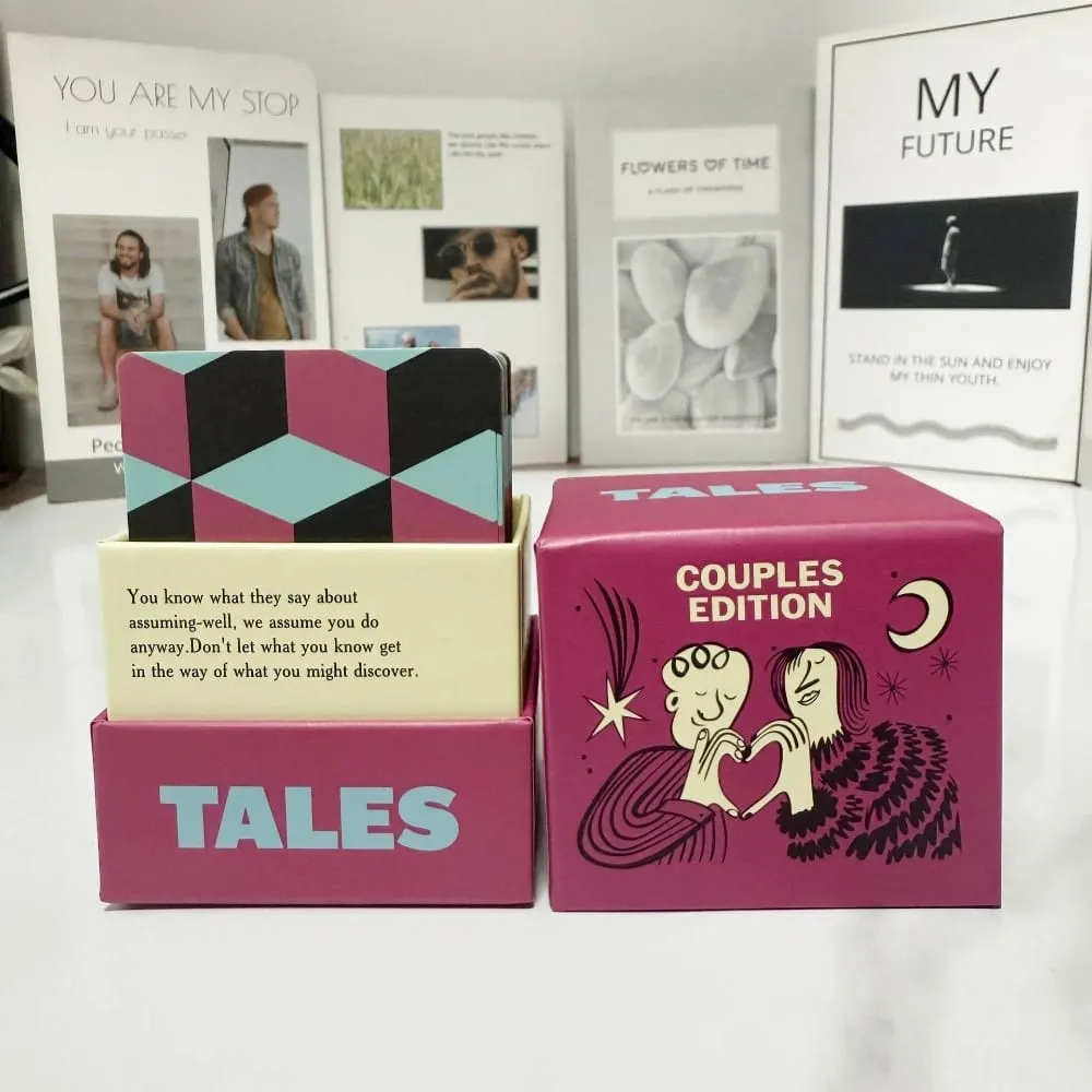 •Hot Selling English Version Couple Conversation Adult Dating Ideas desktop Card Game to Spend Quality Time Together