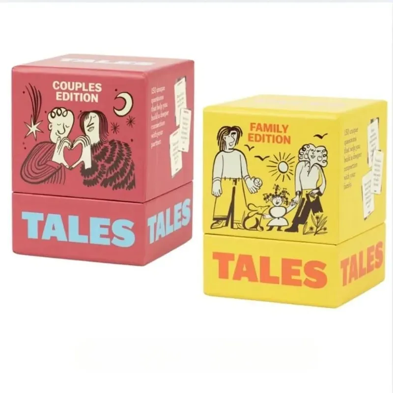 Family Edition Conversation Starter Cards 150Pcs Family Party Board Game Desktop Interactive Card Game for Gathering Gifts