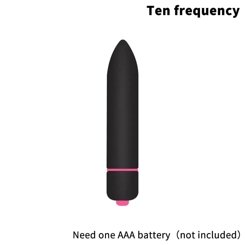 Mini Bullet Vibrator Mga Sex Toys Mga Sexy na Laruan Mga Sekswal na Laruan Para sa Babae Mga Pang-adultong Laruang Vibrator - 1/10 Frequency (Walang Baterya)