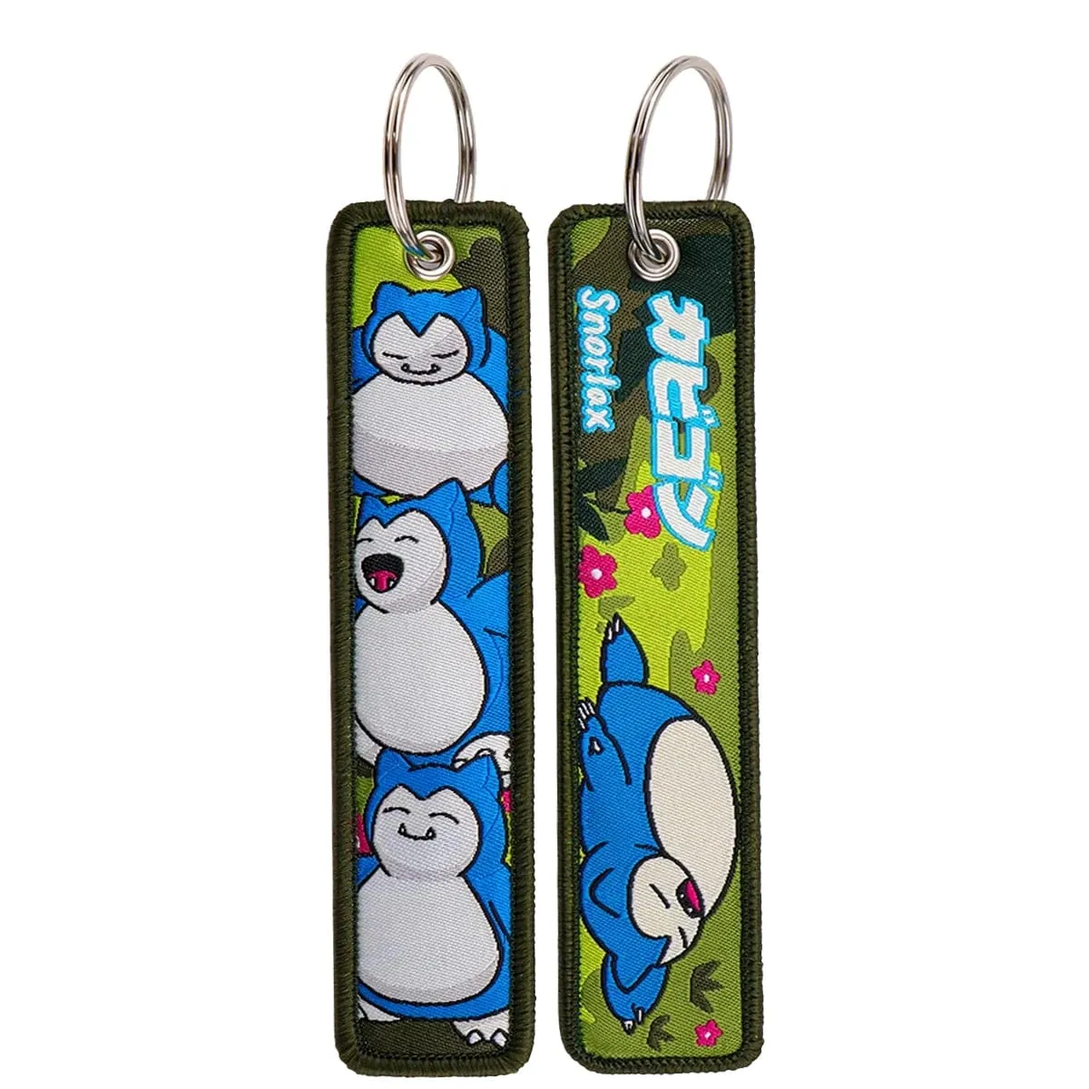 HOT Koop Pokémon Anime Monsters Sleutelhanger voor Auto Rugzak Sleutelhouders Borduren Sleutelhangers Sleutel Tag Jet Tag Accessoires Gif 1pcts