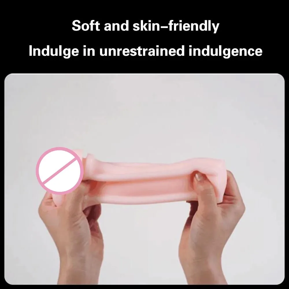 Suction Cup Masturbator For Men Sex Toy Silicone Artificial Vagina Realistic Pussy Pocket Penis Masturbation Cup Adult Games Toy