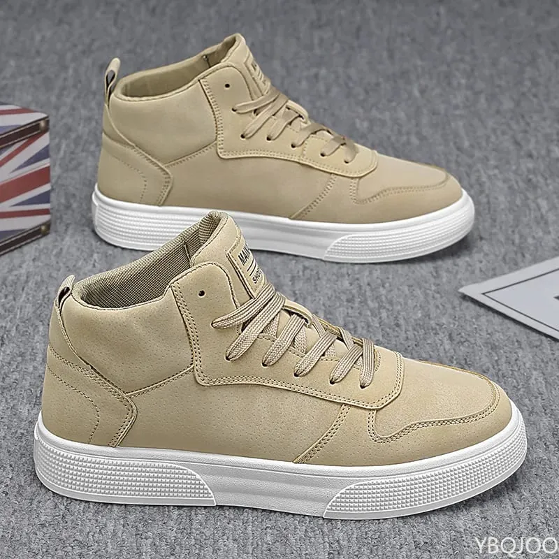 Spring summer new minimalist men's platform shoes fashionable versatile men's sneakers casual comfortable sports shoes
