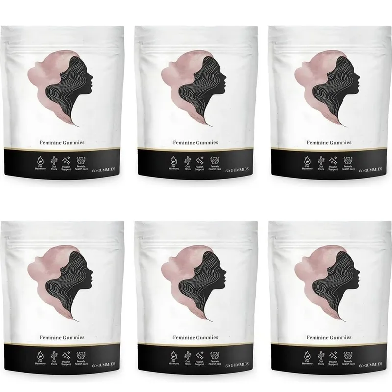 Vaginal Flora Gummies with Lactobacillus Acidophilus and Vitamin C Support for Female Microbiome Balance 60 Gummies