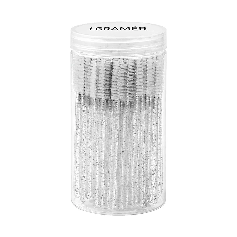 50/100 pcs Eyelash Extension Brush Disposable Eye Lashes Make Up Brushes Mascara Wand Applicator Multiple Colors Makeup Tools