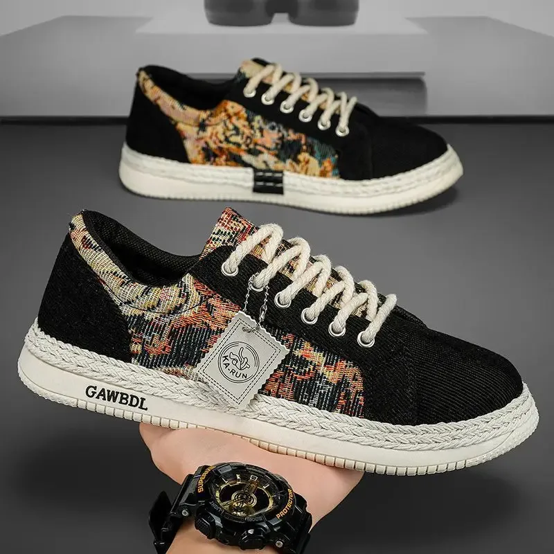 Men Canvas Shoes Casual Flat Comfort Breathable Lightweight Daily Wear Free Shipping Male Sneakers Men's Sneakers And Casual Sho