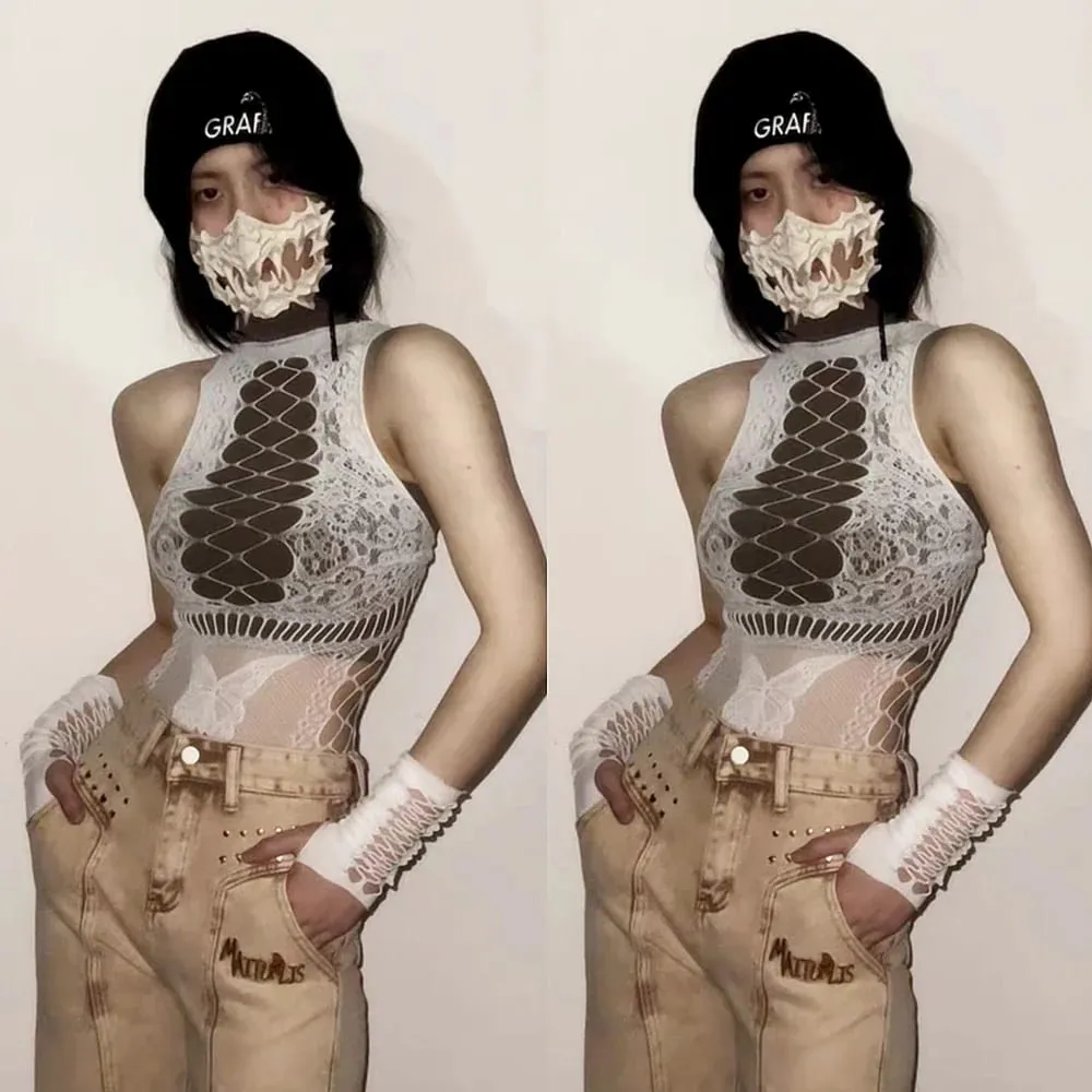 Seksi Elbise Parti Elbiseler Backless Yarım Kollu Mini Elbise Y2k Siyah Bodycon Kayma Elbiseler 2025 Yaz Kadın Tatil Kulübü Kıyafetleri
