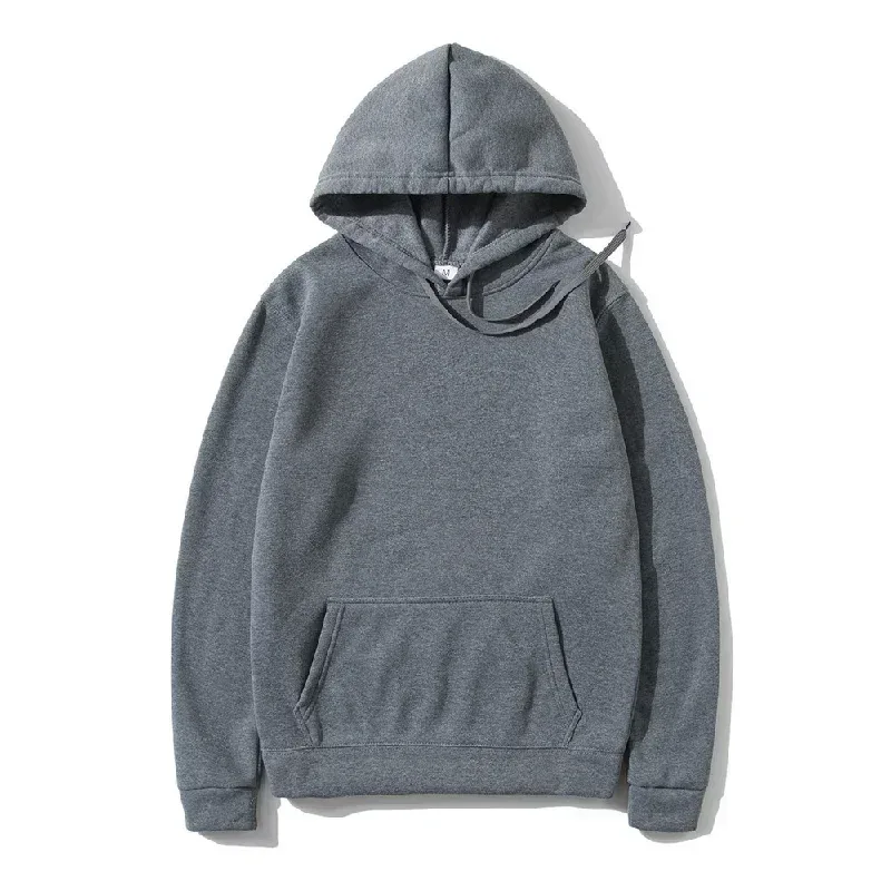 Men's Hoodies Women Pullover Spring Autumn Casual Hoodie Sweatshirts Solid Color Hoodies Oversize Black Sweatshirt For Male