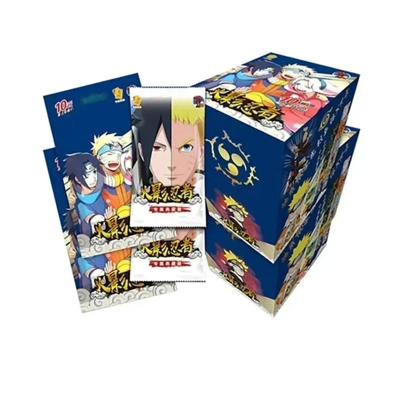 Genuine Anime Naruto Cards Shippūden Kakashi Ninja TCG SSR Rare Trading Collection Cards Battle Carte for Children Toy Gifts