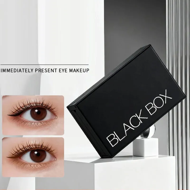 Σετ μακιγιάζ ματιών Stamp Kit μακράς διαρκείας Beauty Lower Eyelash Stamp Eyeliners and Mole Set Μακιγιάζ ματιών Αντιολισθητικό Σετ εφαρμογής