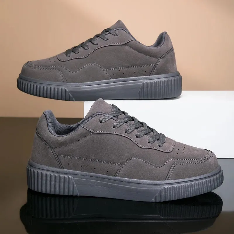 Unisex Sneakers Casual Board Shoes Men Chunky Platform Footwear Women Classic Lace Up Skate Shoes Lightweight Trendy Sneakers