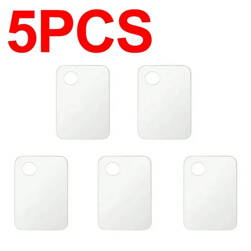 New Foundation Tray Transparent Acrylic Palette Tool Mixing Makeup Palette Makeup Spatula Artist Equipment Makeup Mixer CZYJ04