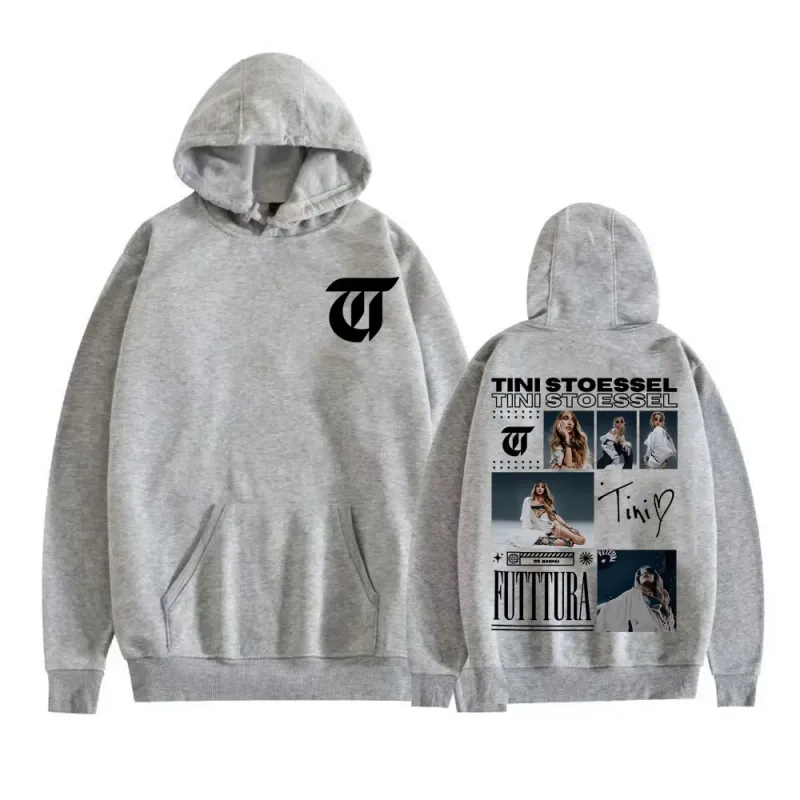 Tini Stoessel Futtura Album Tour 2025 Hoodies Men Women Clothing Fashion Aesthetic Sweatshirts High Quality Fleece Casual Hooded