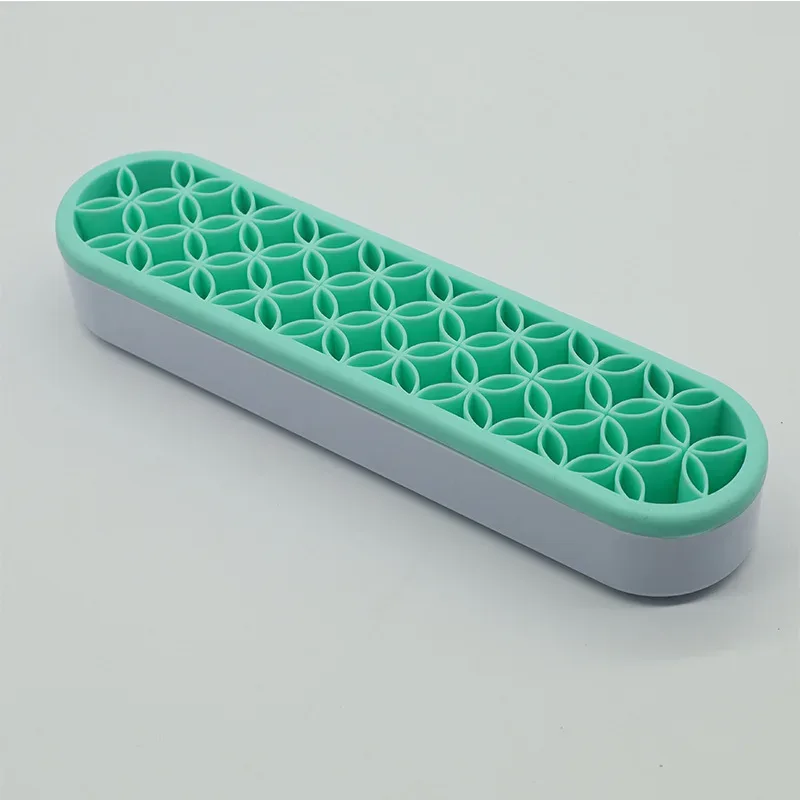 High Quality Storage Box Painting Pen Holders Silicone Storage Box Makeup Brush Holder Organizer Box for Brushes