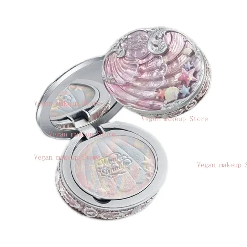 Bunga Tahu Shell Perhiasan All-In One Hadiah Set Makeup Set Profesional Penuh Eyeshadow Blush Panggang Bubuk 10 buah Flowerknows Kit